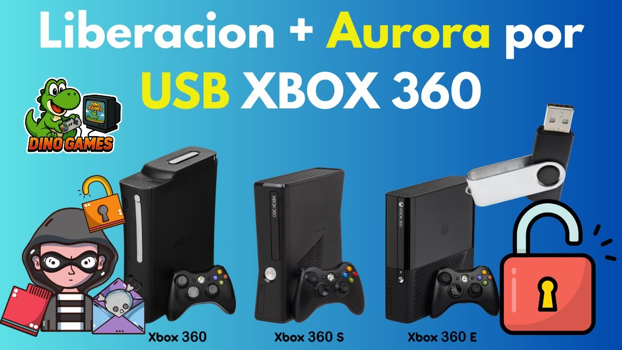 Libera Xbox 360 (Nuevo sistema) con AdAvatar + Aurora — Tutorial fácil 2025 Dinogames