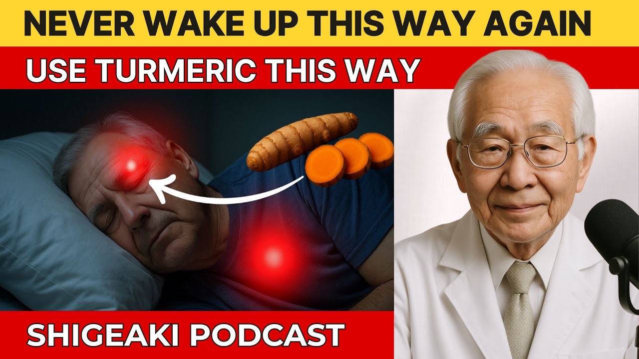 Japan’s Oldest Doctor: Can’t Sleep Through the Night? Use Turmeric This Way for Deep Rest in 3 Night