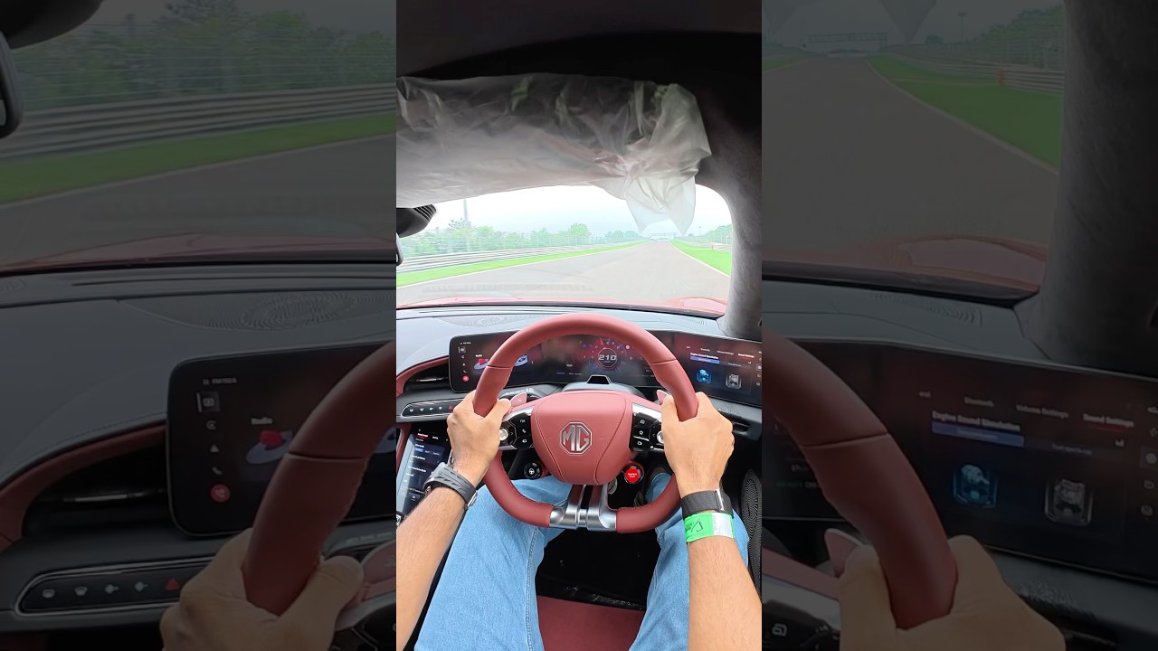 MG Cyberster - 0-100 km/hr In 3.2 Seconds!