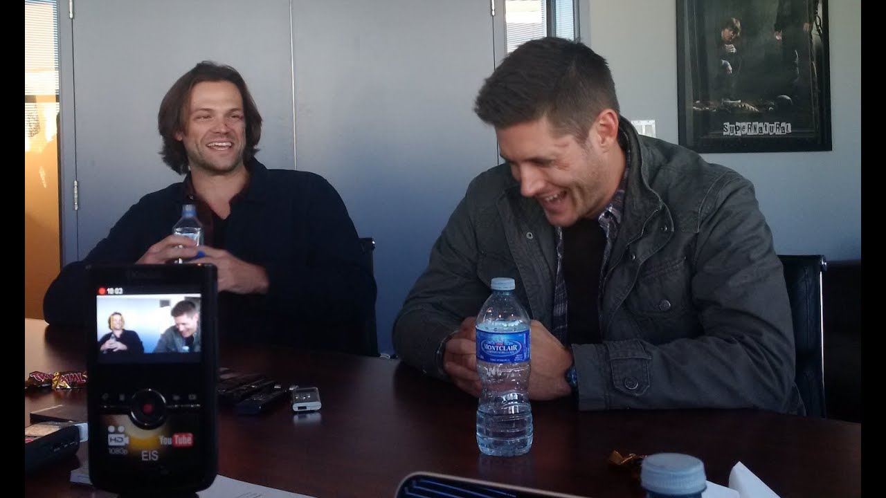 Supernatural Set Visit 2015 - Jared Padalecki & Jensen Ackles (Season 11)