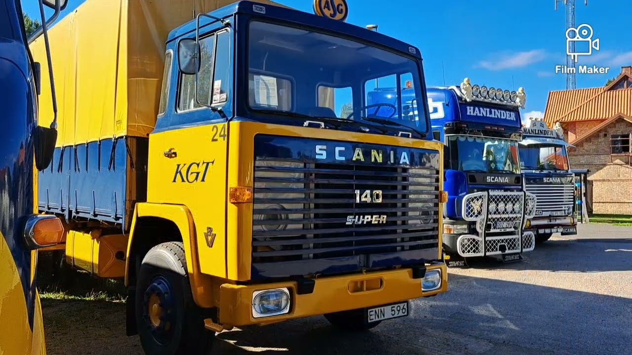 Tågdagarna i Landeryd 2022- Del 3 - Veteranfordonsutställningen