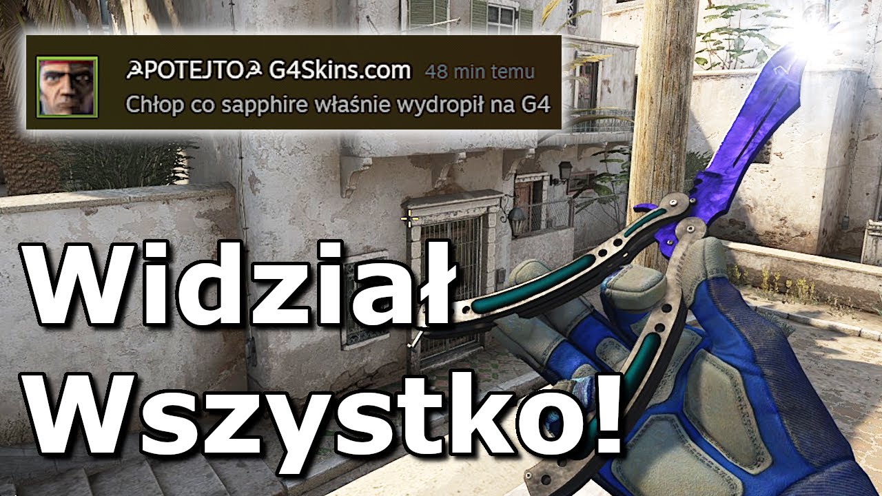Byłem PODGLĄDANY podczas wydropienia BUTTERFLY SAPPHIRE😁