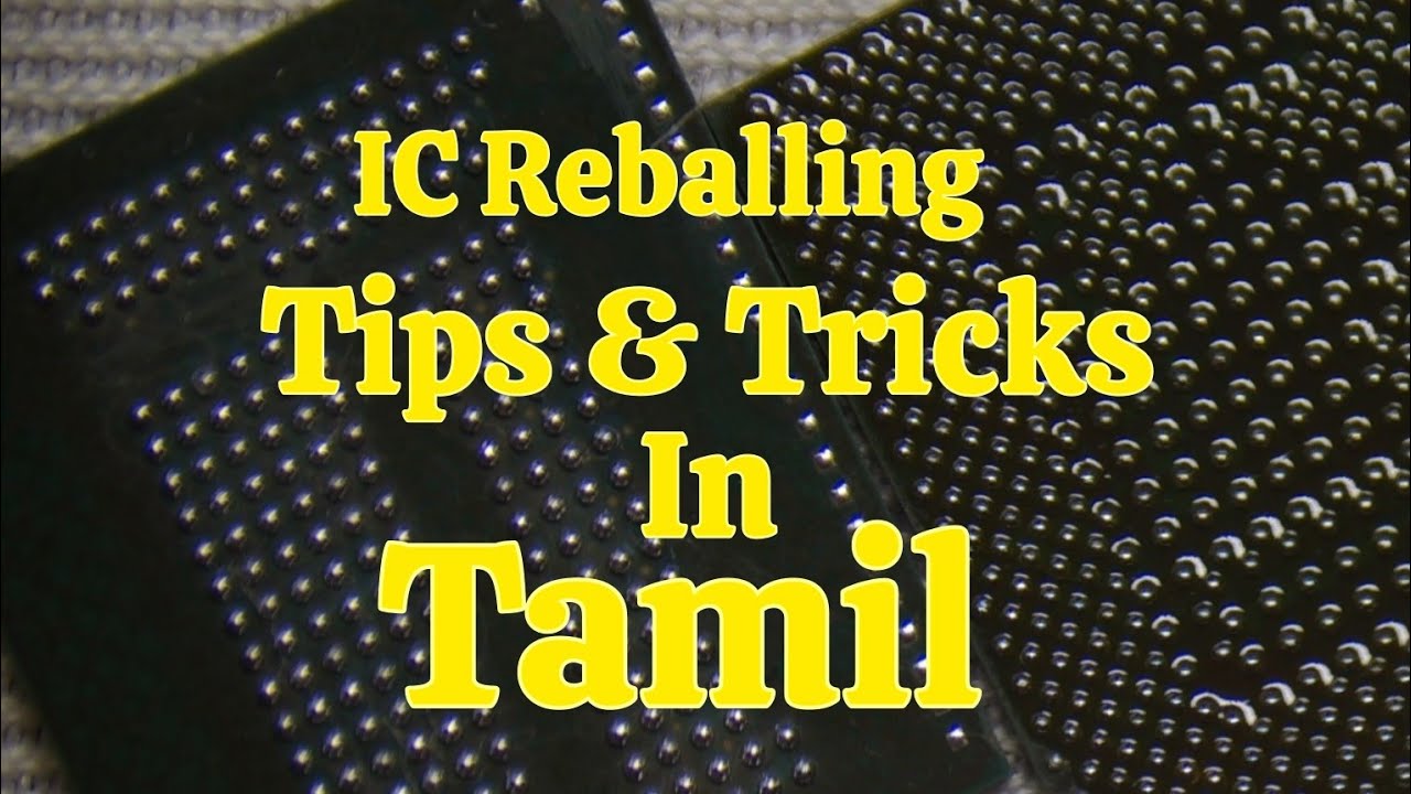 How to IC Reballing Universal stencil in Tamil I Arun Mobile Service I CPU & EMMC & UFS