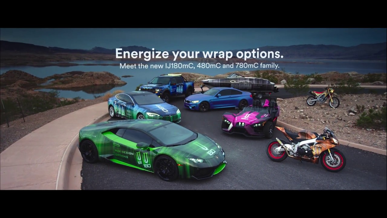 3M&trade; Print Wrap Film IJ180 - Energise your wraps