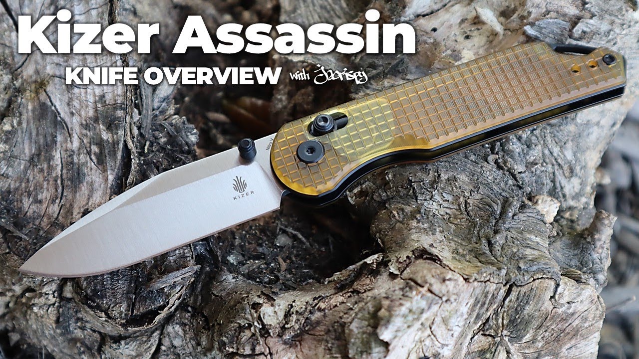Kizer Assassin Clutch Lock Folding Knife 5-Minute Overview | Atlantic Knife