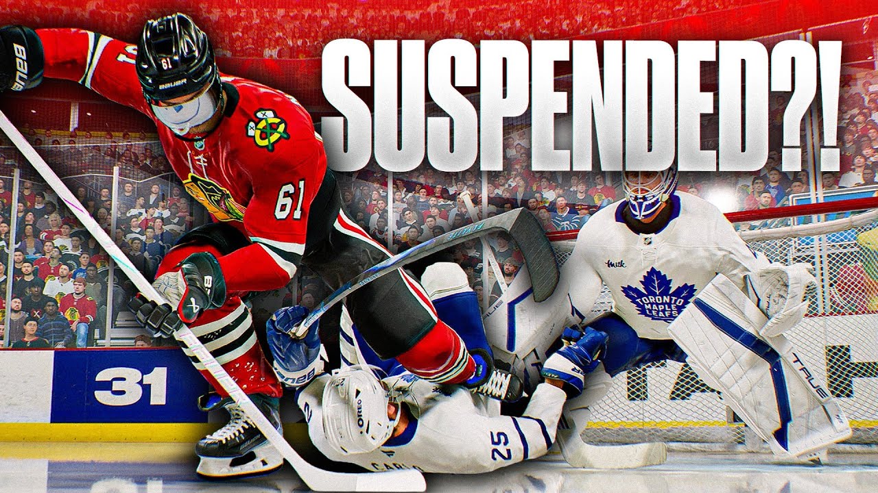 NHL 26 BE A PRO #13 *РАСТИ ОТСТРАНЕН НА 10 ИГРОВ?!*