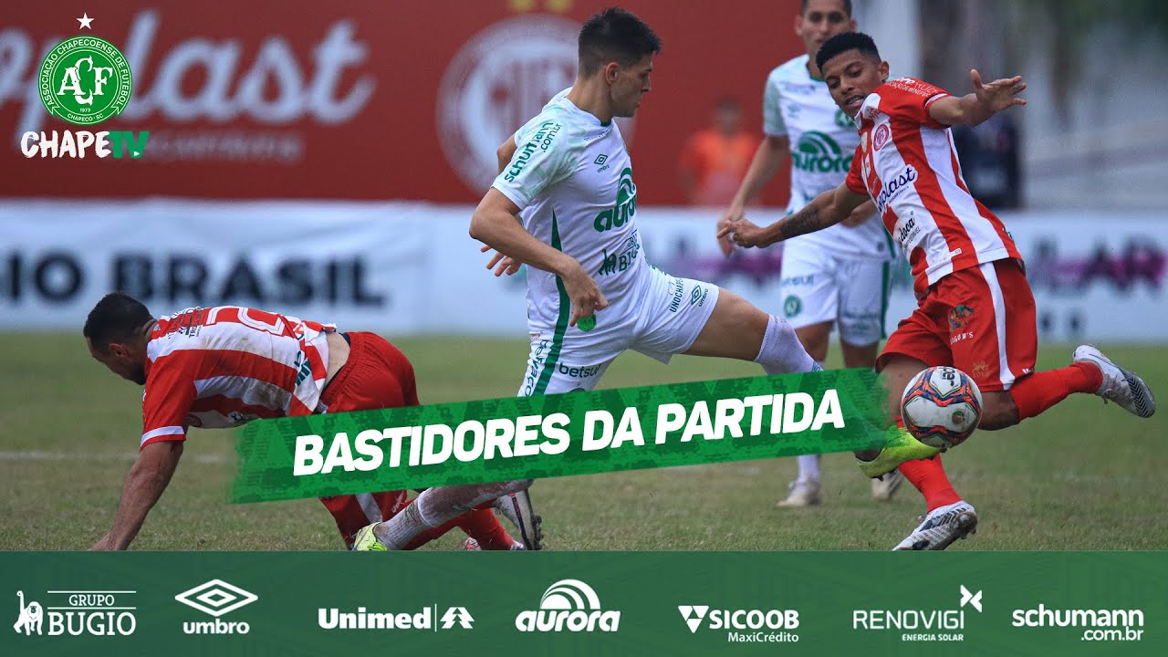 HERCÍLIO 0 X 0 CHAPECOENSE - BASTIDORES DA PARTIDA