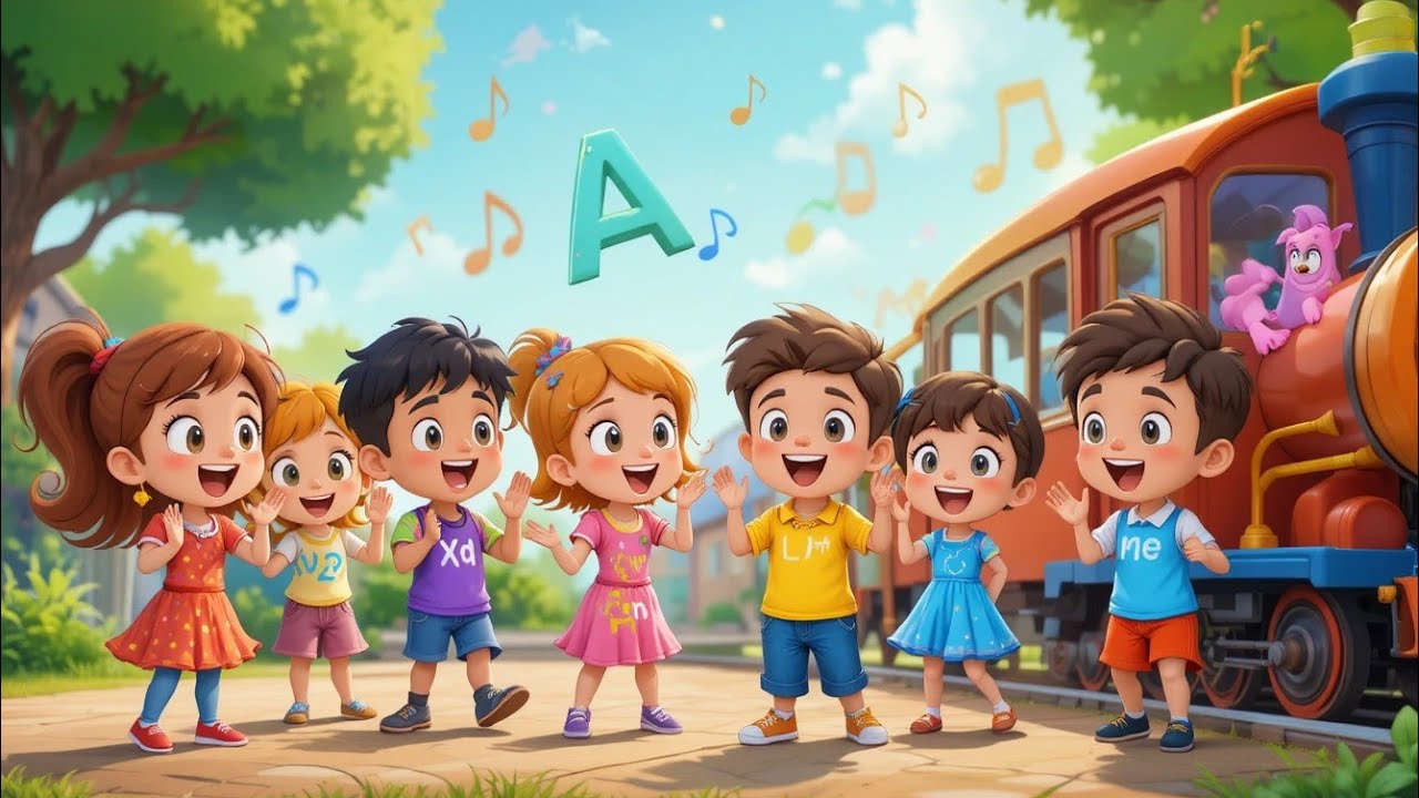 GIGGLE ALPHABET TRAIN @giggle&learntv