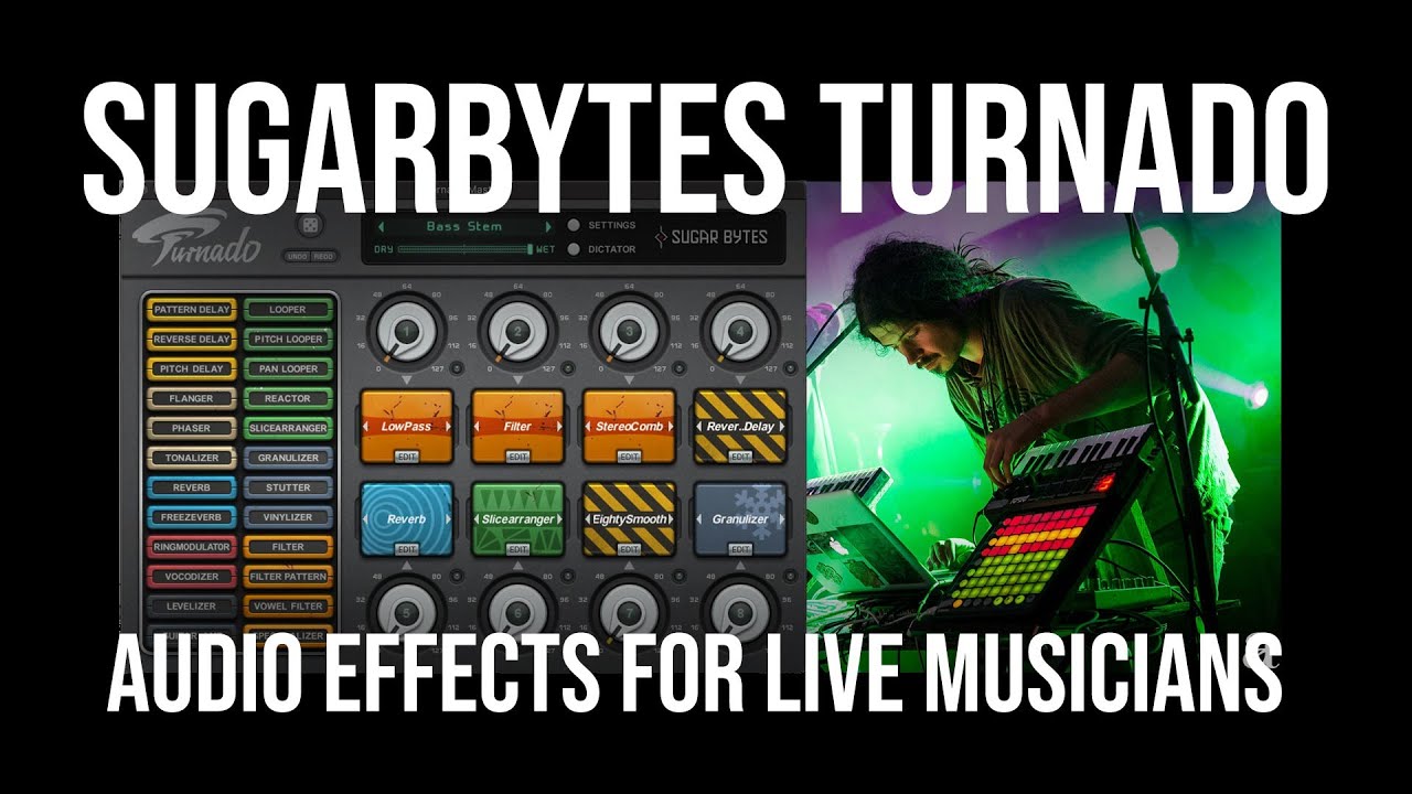 Turnado: Audio Effects for Live Musicians