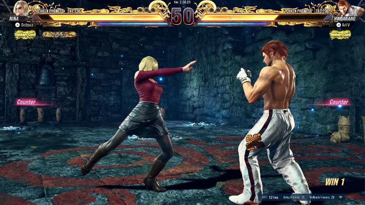 TEKKEN8 He did not block Nina slayed
