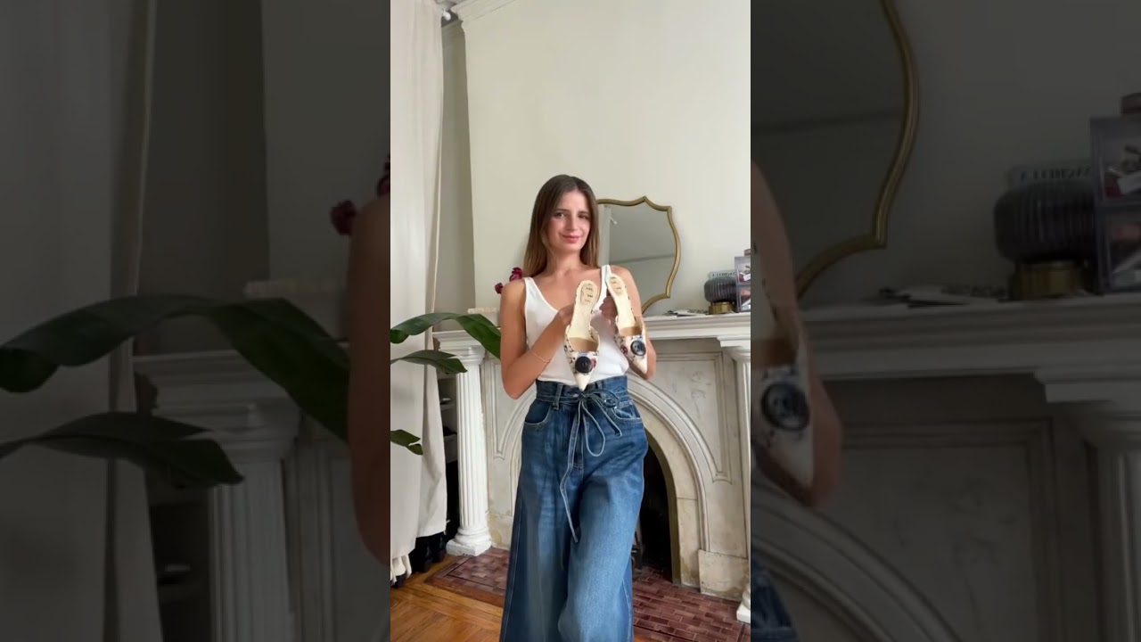 styling culotte jeans #shorts