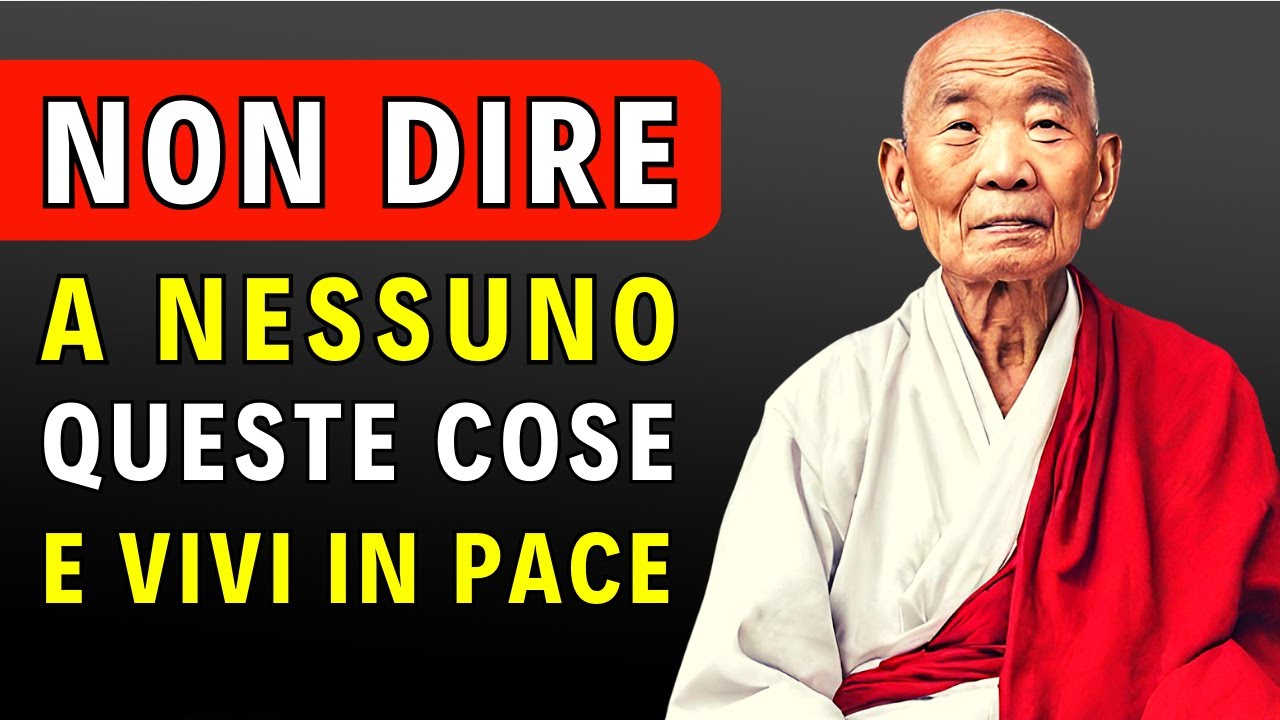 7 cose da non dire a nessuno per vivere serenamente | Storia Zen di Crescita Personale e Spirituale