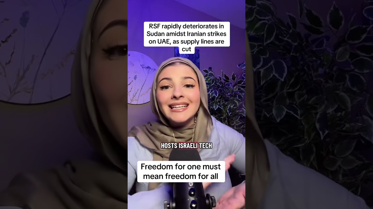 Freedm for one must mean freedom for all #duet #iran #UAE #sudan #genocide #israel #militia #RSF