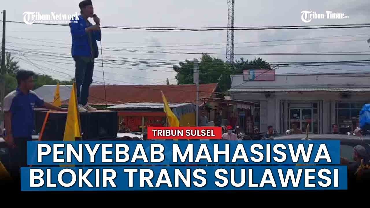 NEWS UPDATE; Mahasiswa Blokir Jalan Bulukumba-Bantaeng, Gara-gara MBG!