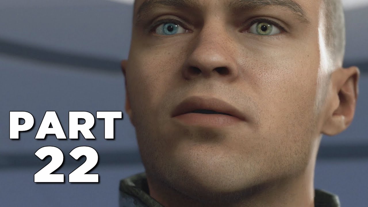 DETROIT BECOME HUMAN Walkthrough Gameplay Part 22 - CAPITOL PARK (PS4 Pro)
