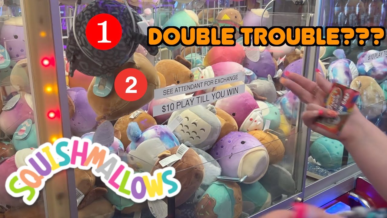AMAZING Squishmallow Claw Machine Wins at Franks Arcade!