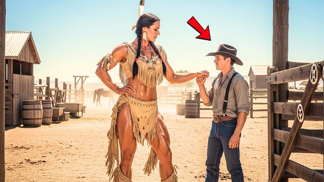 "I Haven't Had Sex In Months,"—The Giant Apache Girl Tells Shy Rancher |Best Wild West Stories