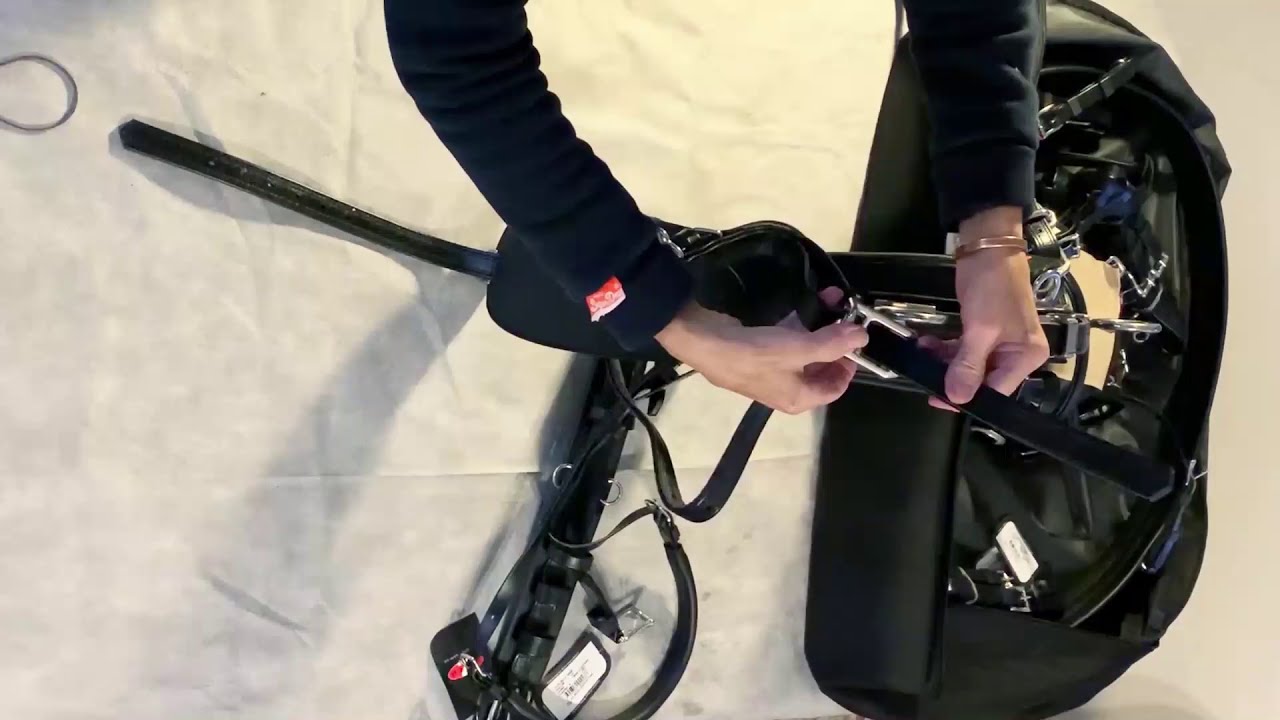 Unpacking and assembling a Zilco Classic Sliding Back Driving Harness Set