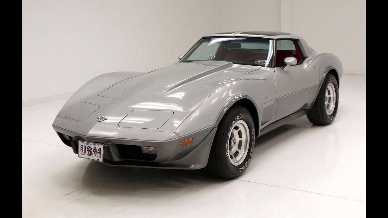 “Inside the 1978 Chevrolet Corvette Silver Anniversary Edition — A Classic American Icon!”