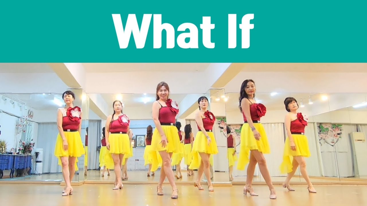 What If Linedance / Intermediate /💃🏽왓 이프 라인댄스 / JLDK강북♥️토토즐영상반A #쟈스민라인댄스#미아역1분