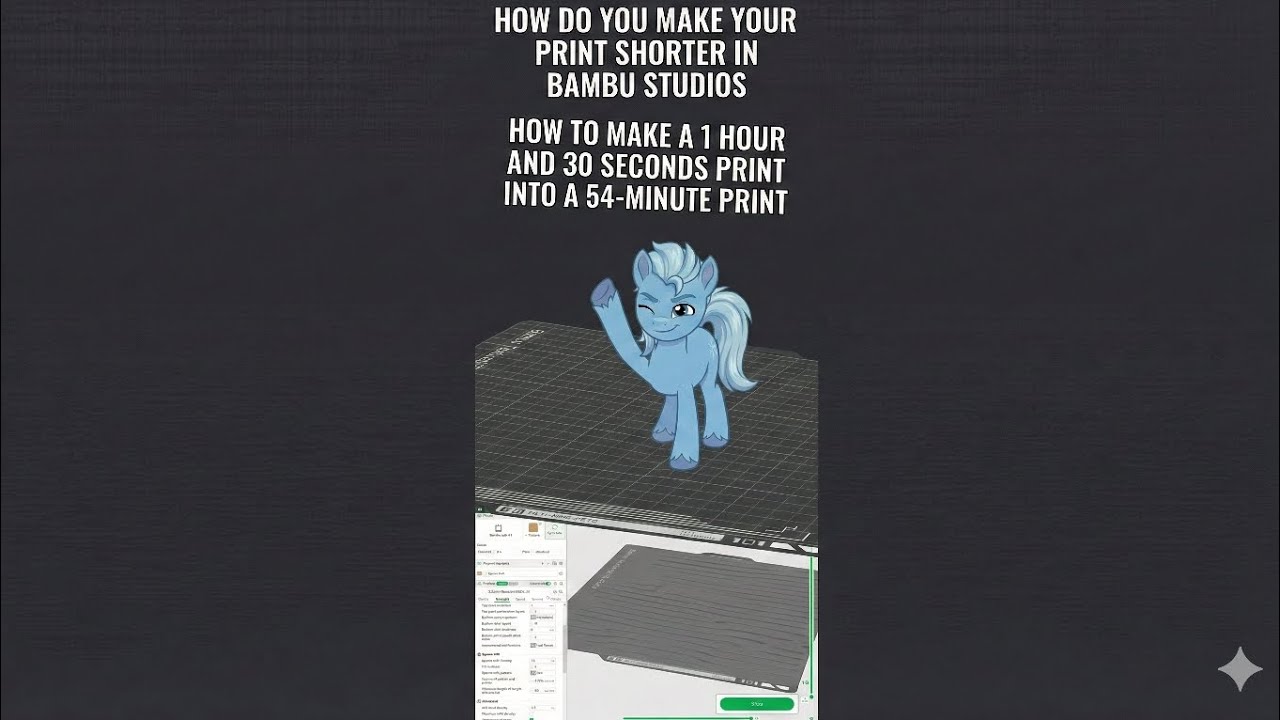 How do you make you print faster in bamboo studios?