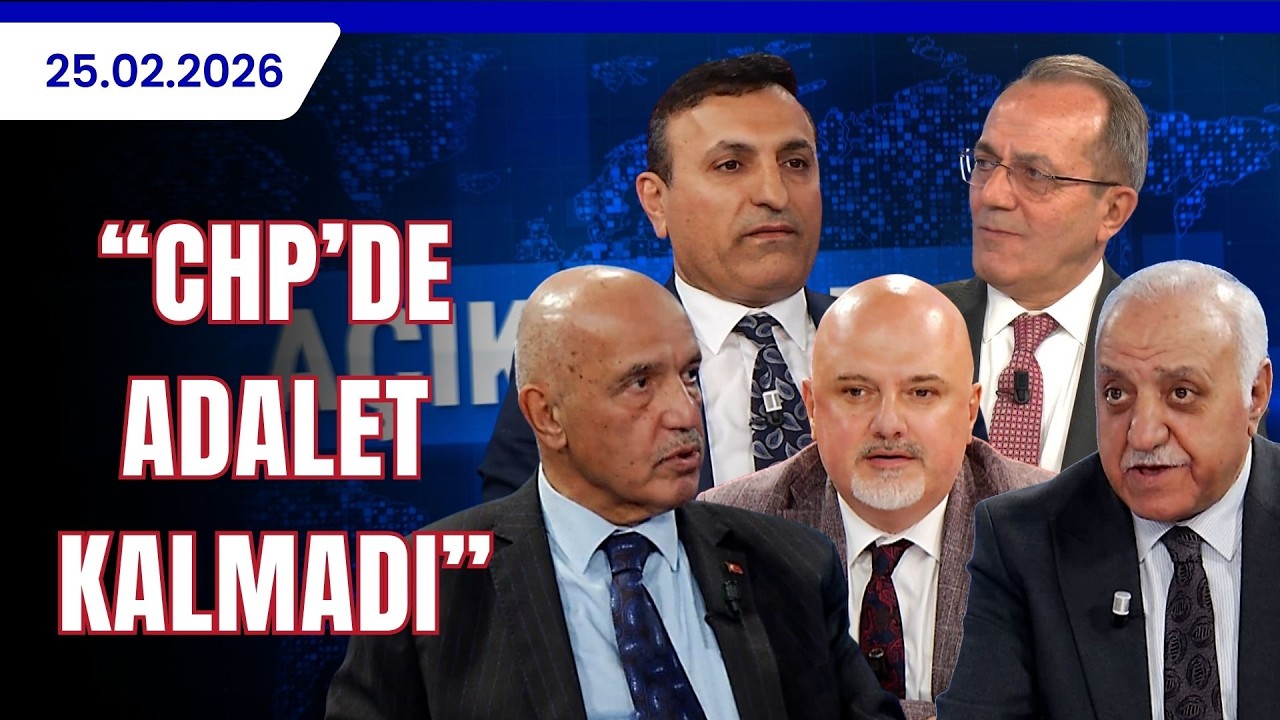 CHP'de İstifalar ve İhraçlar Devam Ediyor | AÇIK ALAN | 25.02.2026