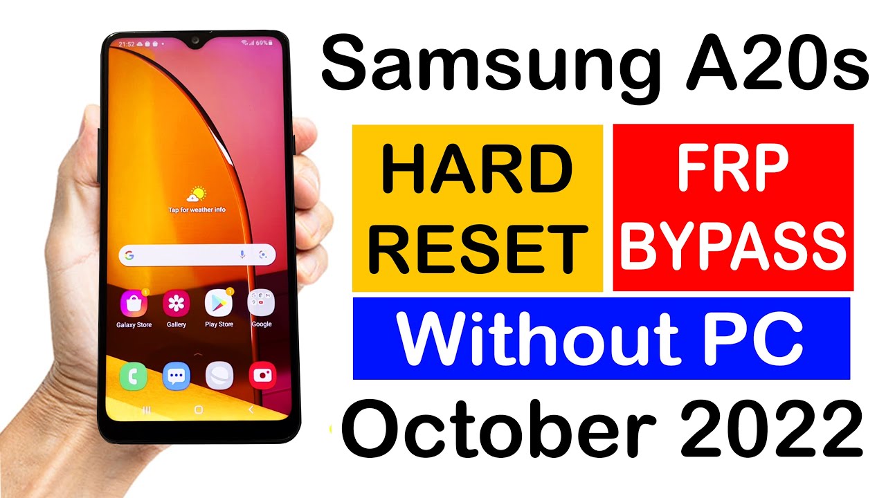 Samsung A20s  SCREEN LOCK & FRP UNLOCK (without pc) | Android 11 Latest Update {100% NEW TRICK)