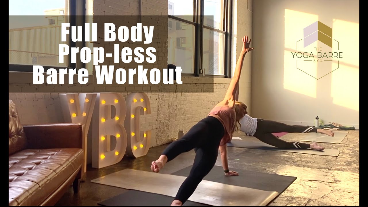 Bar-less Prop-less Barre Workout recorded live at the 2024 Wellness Retreat