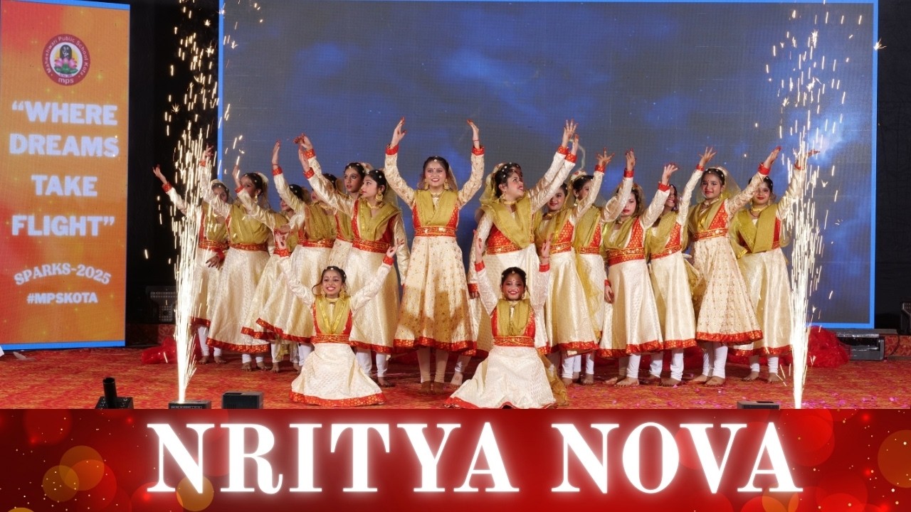 NRITYA NOVA (SPARKS2025) MPSKOTA #dance #trending #viral #annualfunction #entertainment #sparks2025