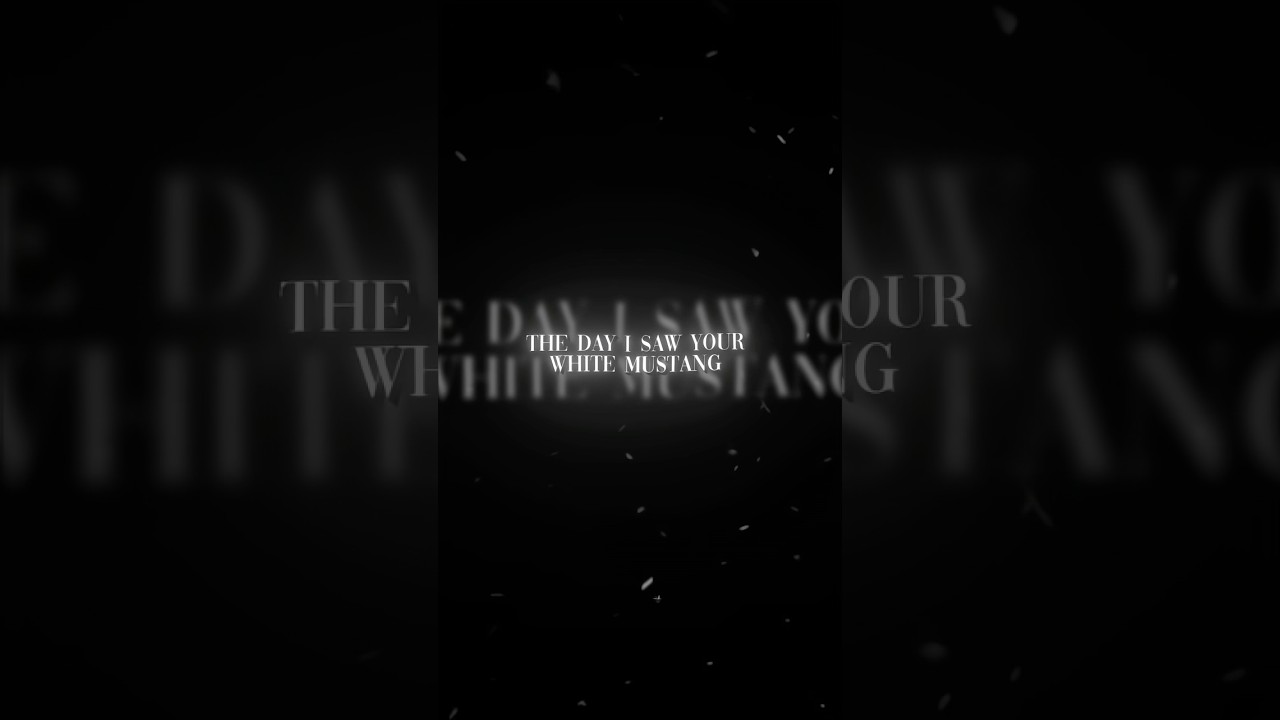 Lana Del Rey - White Mustang | Lyrics | Status #lanadelreylyrics #whitemustang #shorts