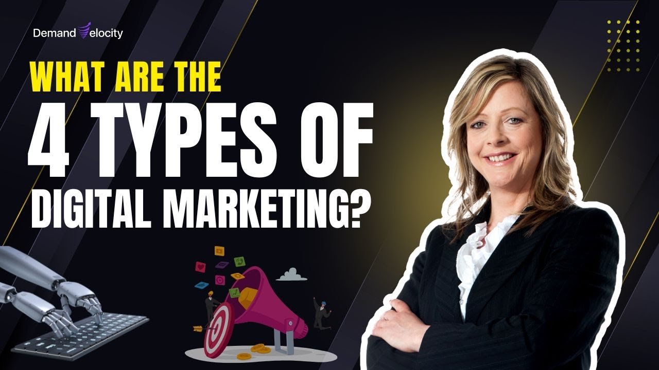 What are the 4 types of digital marketing | Digital Marketing Simplified: 4 Key Types You Must Know!