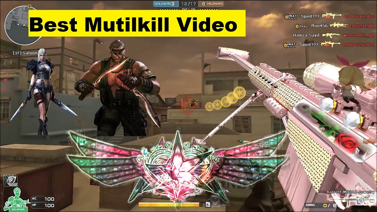 Crossfire NA 2.0 : TOP Mutilkill - Hero Mode X - Zombie V4