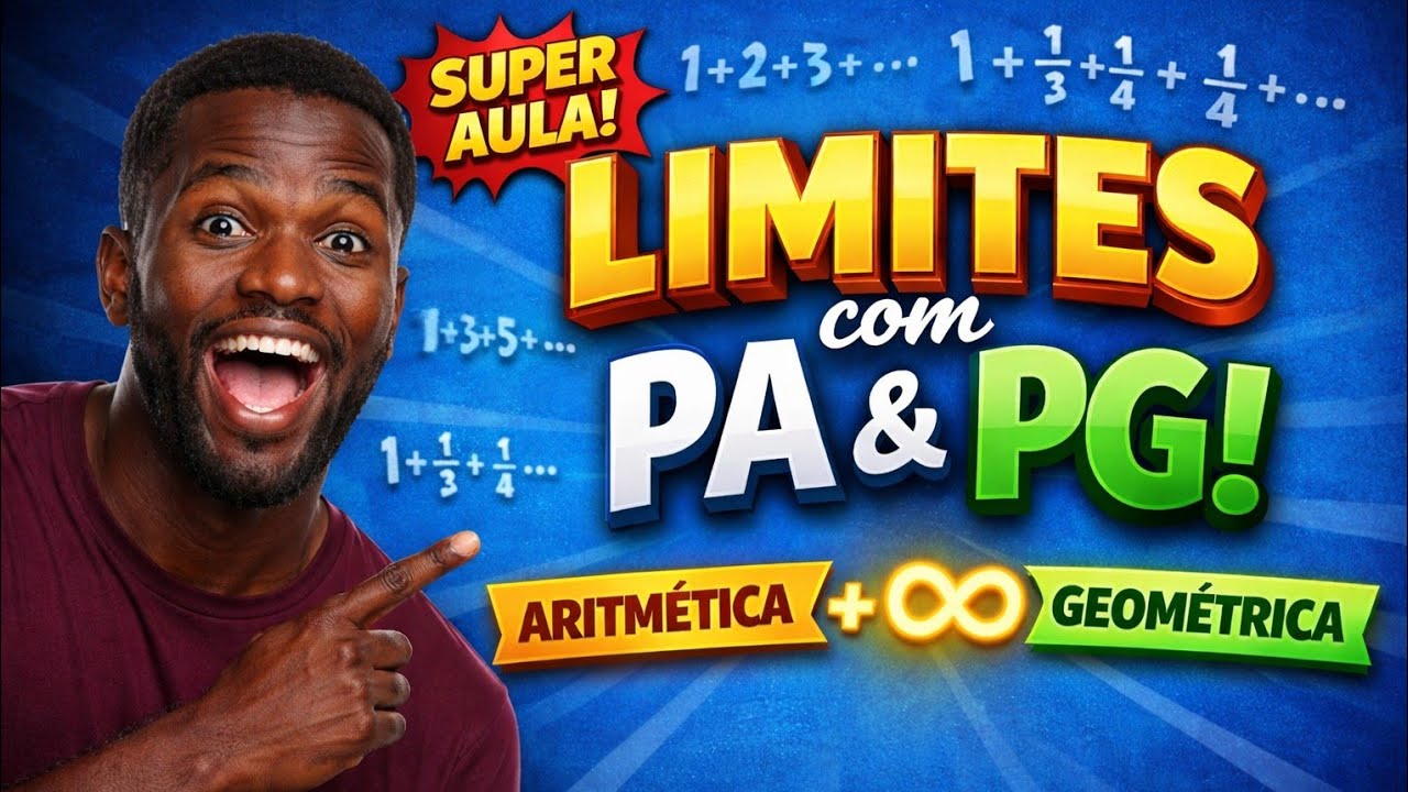 Limites de somas infinitas| PA e PG|