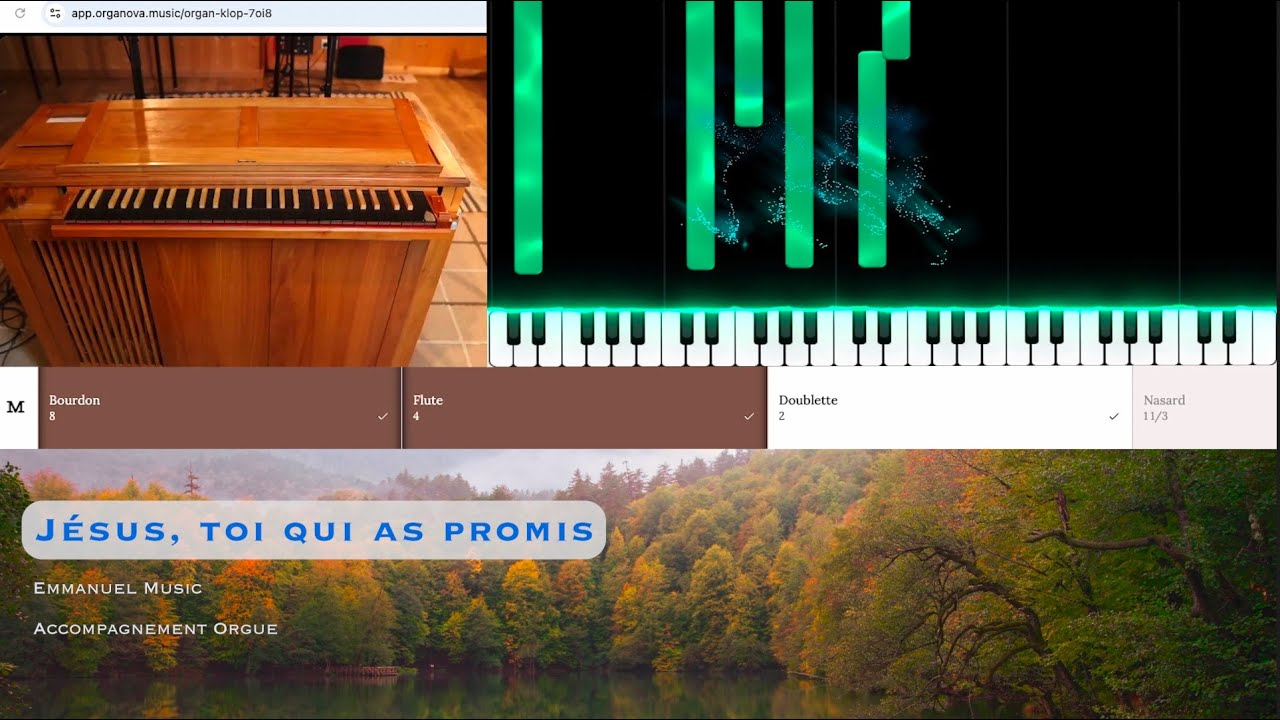 Jésus, toi qui a promis (accompagnement piano / orgue)