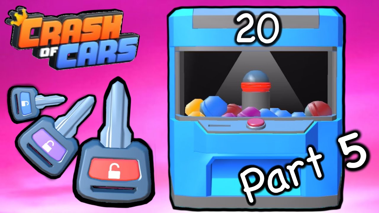 20 Prize Machine Opening - Crash of Cars
