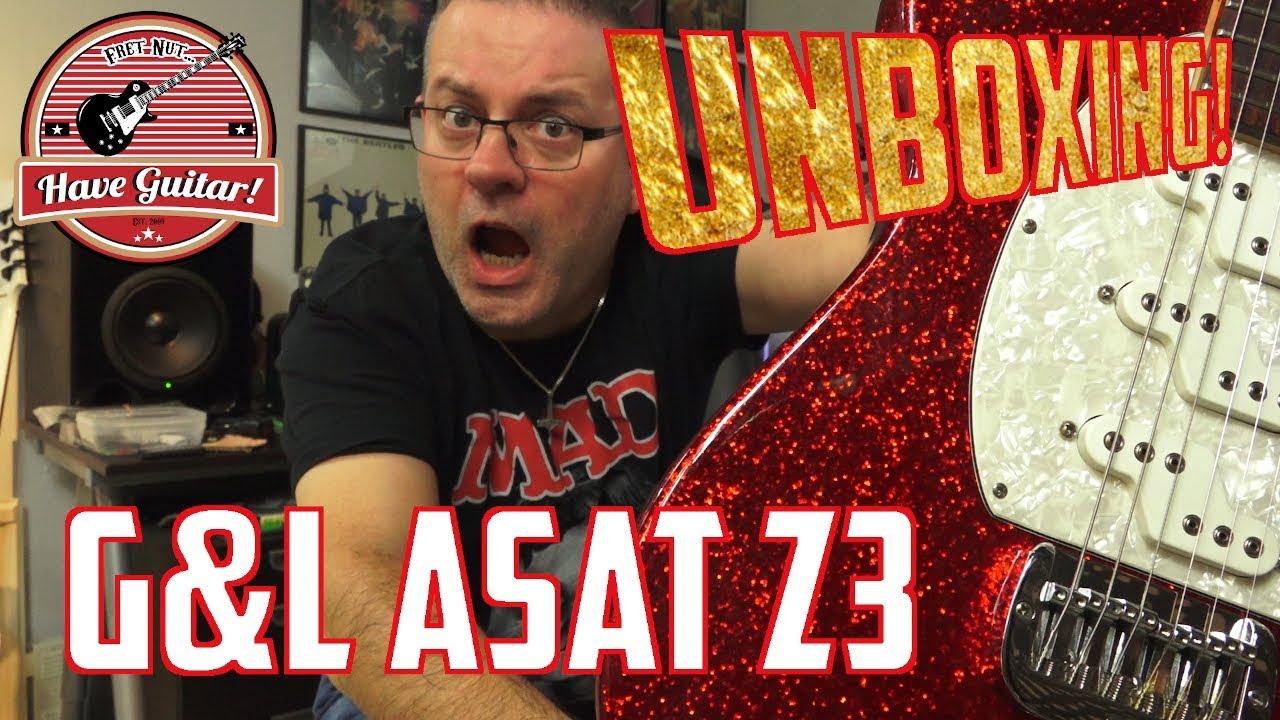 G&L ASAT Z3 - Unboxing video (Tele style electric guitar)