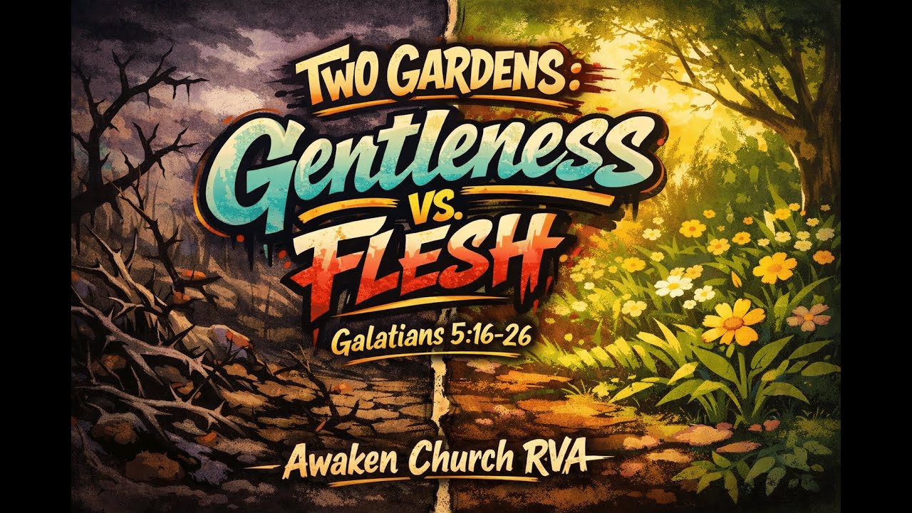 Two Gardens: Gentleness vs Flesh (Galatians 