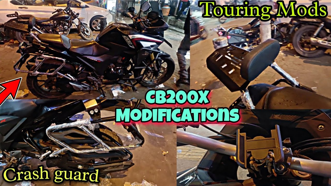 Honda CB200X Modification👍🏻 | Foot rest | CB200 X Modified💥