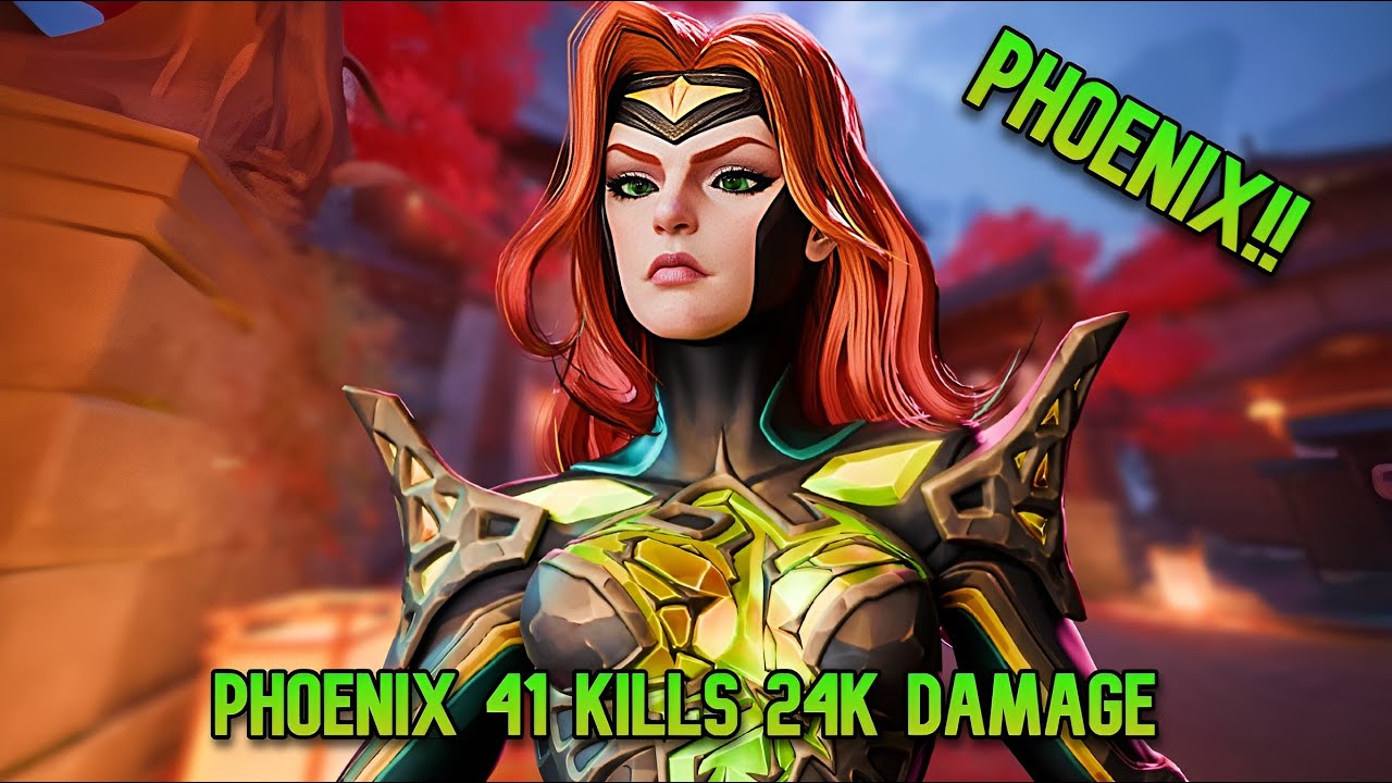 Marvel Rivals PHOENIX 41 KILLS 21K DAMAGE Gameplay in SEASON 5.5 (No Commentary)