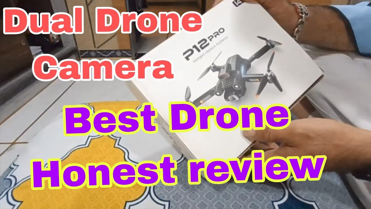 P12Pro Drone with Dual Camera Intelligent obstacle Avoidance sensor Unboxing & Full information