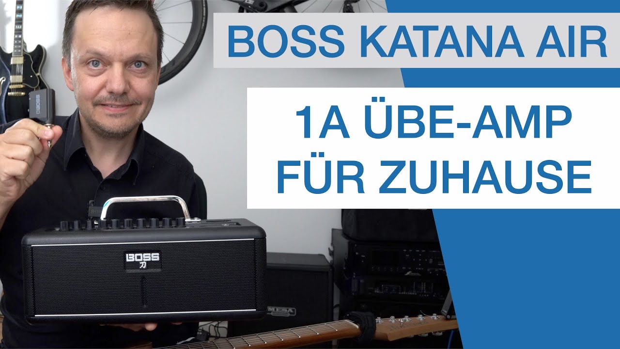 [test] Boss Katana Air - der perfekte Übe-Amp?