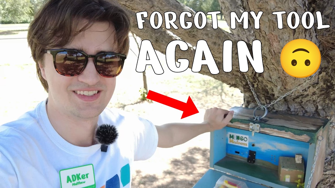 Barking and Blinking! Two WILD Gadget Geocaches | GeoTrek