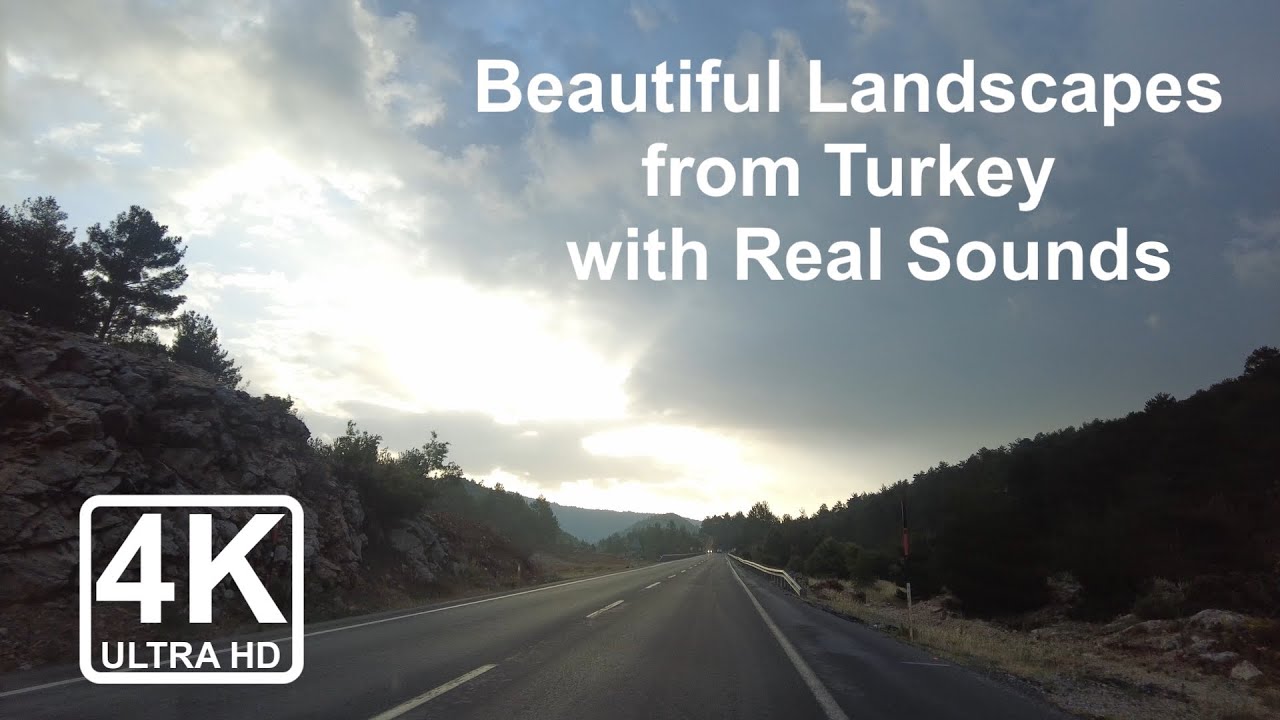 Scenic Drive from Alanya to Konya in the Early Morning