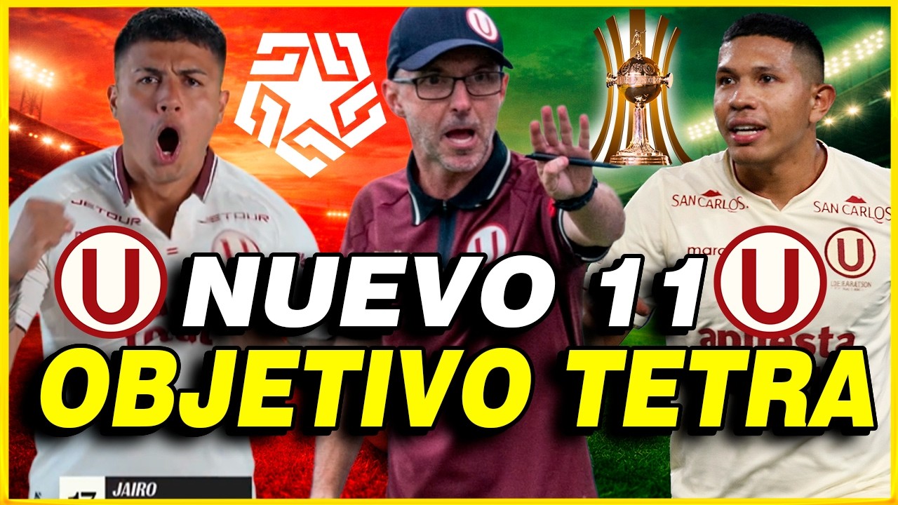 UNIVERSITARIO VA POR EL TETRA 🔥  RABANAL Y EL PLANTEL MÁS UNIDOS QUE NUNCA 💪 NUEVO ONCE DE LA 