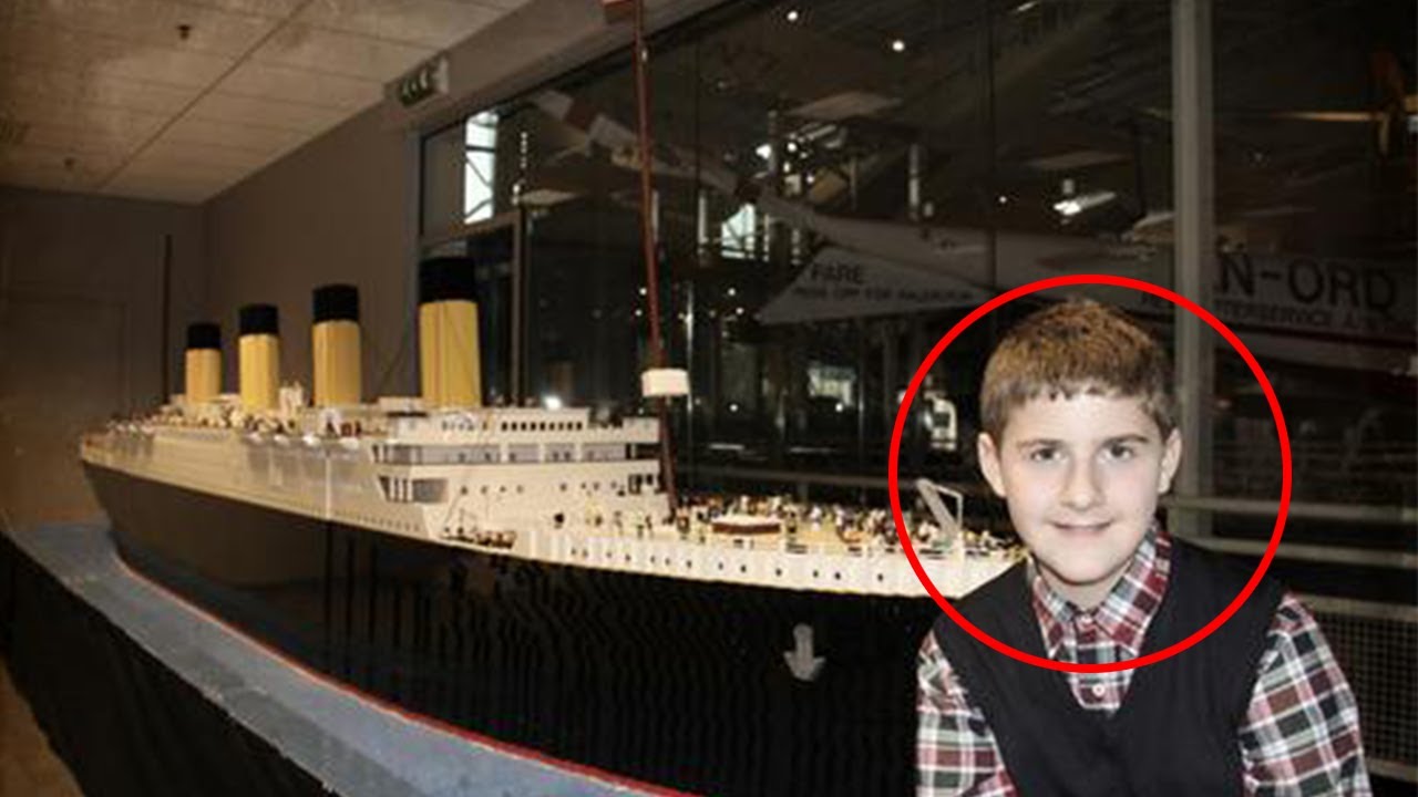 Kid With Autism Made Two Toy Titanic Replicas Are An Inspiration To Others To Follow Their Dreams