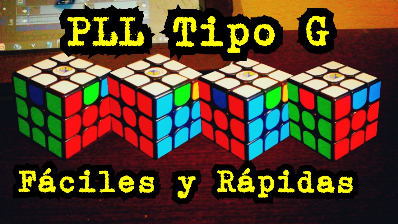 TUTORIAL: Permutaciones Tipo G (PLL Fáciles)