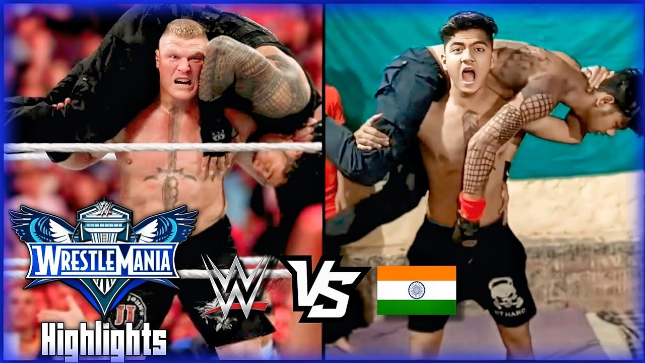 WWE vs WWE India Beast Twins Brothers | Roman Reigns vs Brock Lesnar WrestleMania 41