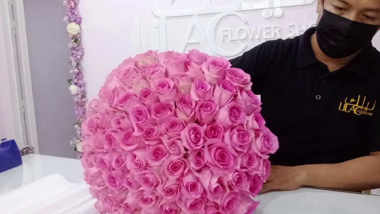 ( 100 roses ) Tutorial how to make 100 pcs.of roses to much pretty