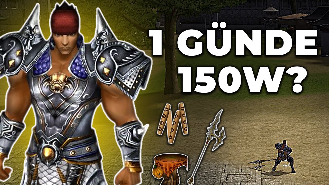 1 G&Uuml;NDE 150W KASTIK! &Ccedil;OK İYİ FARM | Sıfırdan Metin2 | Metin2 TR Star | Metin2 TR Safir | #19