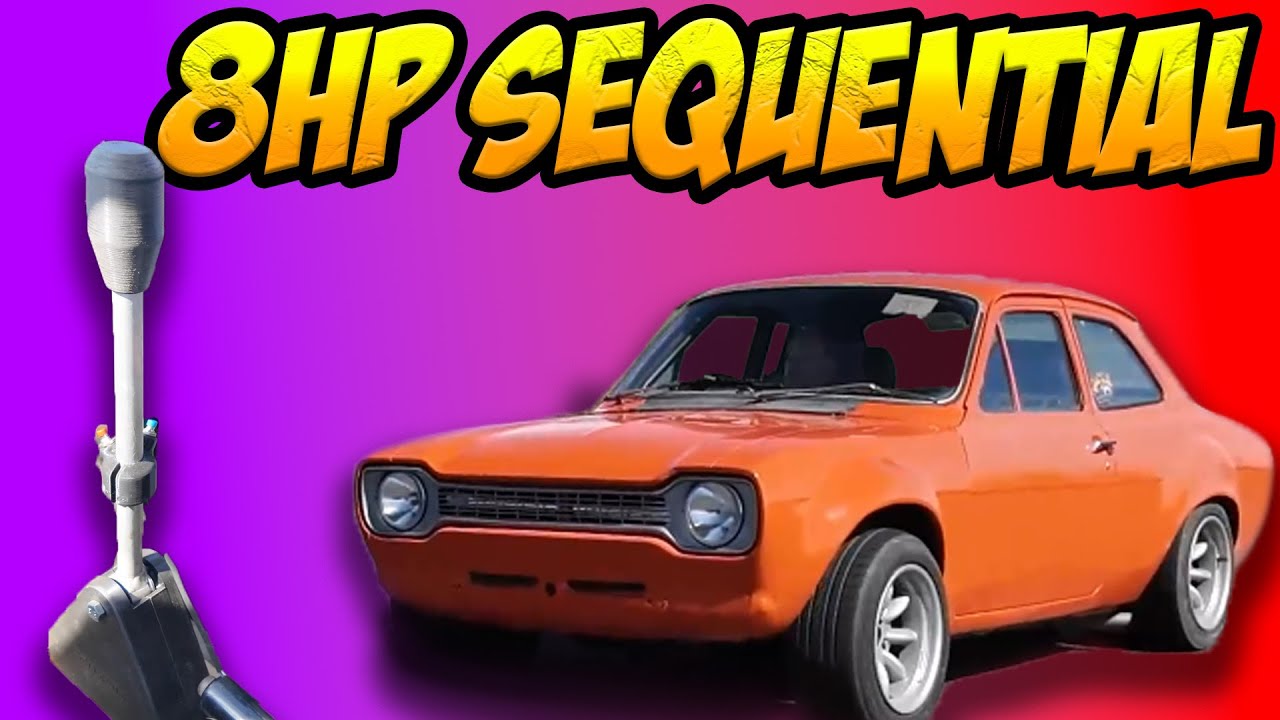 8hp sequential gear box conversion on V6 escort 